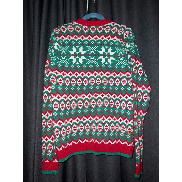 Ugly Christmas Sweater Xmas Size Small Sloth Beer - Picture 3 of 3